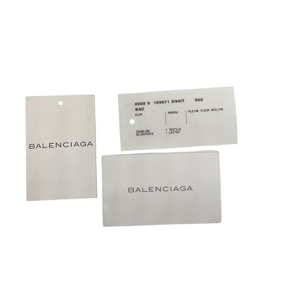 Balenciaga Brown Lambskin Leather Courier XL Shoulder Bag - Picture 15 of 16